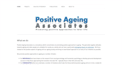 Desktop Screenshot of positiveageingassociates.com